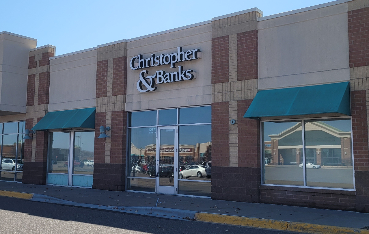 Topeka's CJ Banks store closed, city's Christopher and Banks next